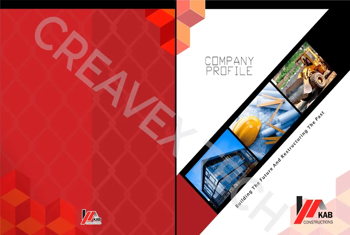 Company Profile Design by Creavex Tech